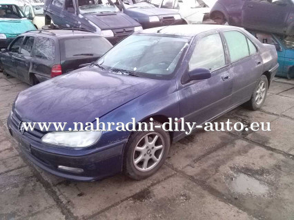 Peugeot 406 modrá na náhradní díly Praha / nahradni-dily-auto.eu