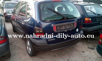 Renault Scenic modrá na díly ČB / nahradni-dily-auto.eu