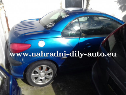 Peugeot 206 cc na náhradní díly ČB / nahradni-dily-auto.eu