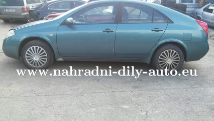 Nissan Primera P12 zelená na díly ČB / nahradni-dily-auto.eu