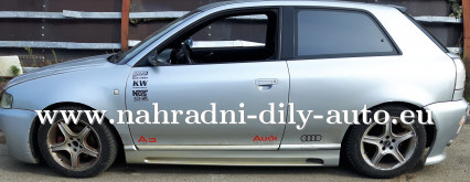 Audi A3 stříbrná na náhradní díly Brno