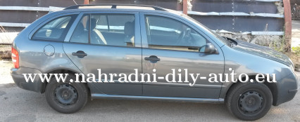 Škoda Fabia combi šedá metalíza na díly Brno / nahradni-dily-auto.eu