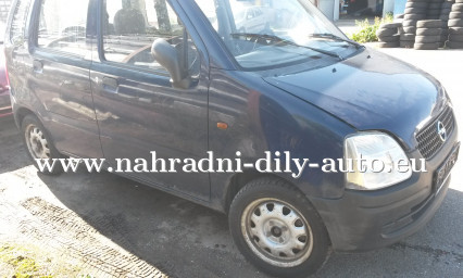 Opel Agila modrá na díly Brno / nahradni-dily-auto.eu