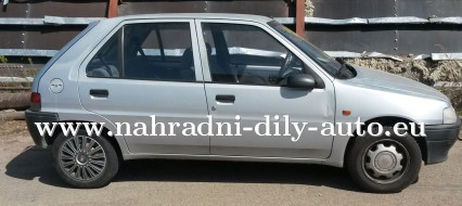 Peugeot 106 šedá metalíza na díly Brno / nahradni-dily-auto.eu