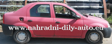 Dacia Logan červená na díly Brno