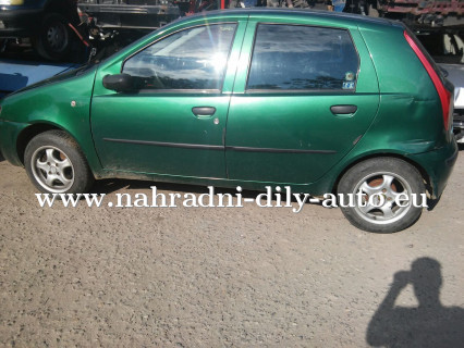 Fiat Punto 5dv. zelená metalíza na díly Plzeň