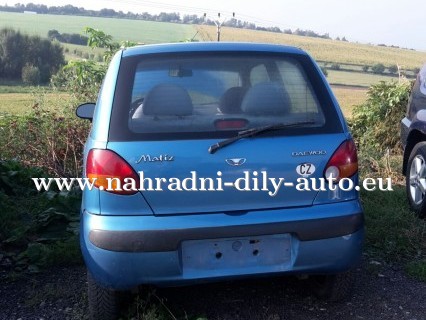 Daewoo Matiz R. V. 1999, benzín, 37 kw Brno na náhradní díly / nahradni-dily-auto.eu