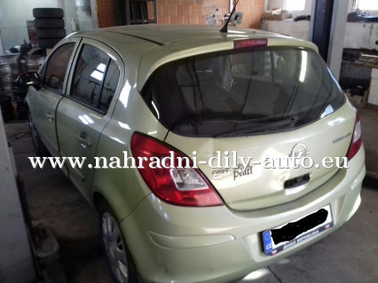 Opel Corsa 2007 1,3cdti na díly Plzeň