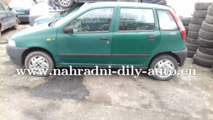 Fiat Punto 5dv. zelená na náhradní díly Písek / nahradni-dily-auto.eu