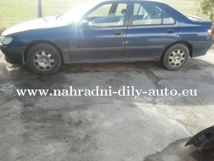 Peugeot 406 sedan modrá na náhradní díly Písek / nahradni-dily-auto.eu