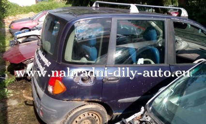 Fiat Multipla 1,9jtd na náhradní díly České Budějovice / nahradni-dily-auto.eu