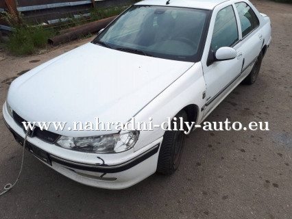 Peugeot 406 bílá na náhradní díly Brno / nahradni-dily-auto.eu