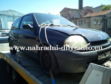 Renault Clio modrá - díly z tohoto vozu / nahradni-dily-auto.eu