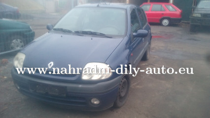 Renault Clio modrá - díly z tohoto vozu