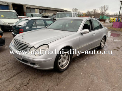 Mercedes E 270 náhradní díly Pardubice