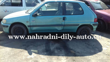 Peugeot 106 stříbrná modrá na náhradní díly Písek / nahradni-dily-auto.eu