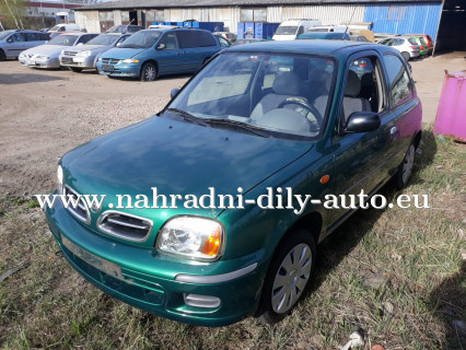 Nissan Micra na náhradní díly Pardubice