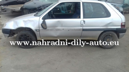 Citroen Saxo stříbrná na náhradní díly Tábor