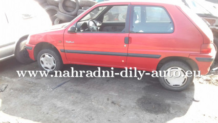 Peugeot 106 červená na náhradní díly Tábor / nahradni-dily-auto.eu