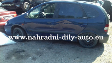 Renault Scenic modrá na náhradní díly Tábor / nahradni-dily-auto.eu