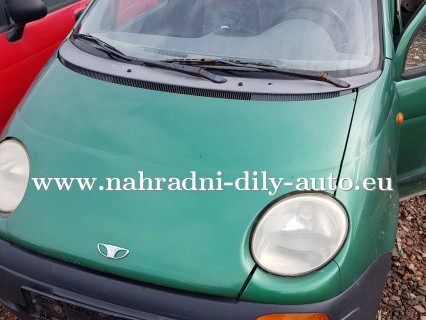 Daewoo Matiz zelená na náhradní díly Pardubice / nahradni-dily-auto.eu