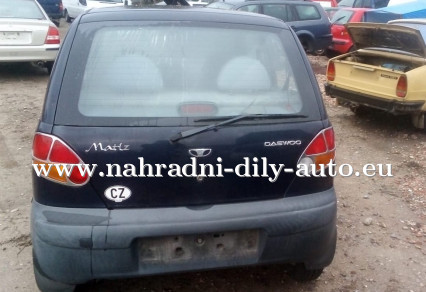 Daewoo Matiz černá na náhradní díly Pardubice / nahradni-dily-auto.eu