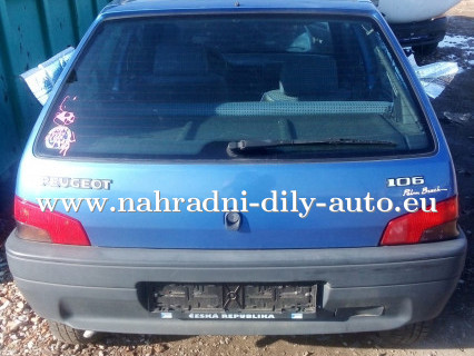 Peugeot 106 modrá na náhradní díly Pardubice / nahradni-dily-auto.eu