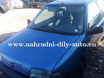 Peugeot 106 modrá na náhradní díly Pardubice / nahradni-dily-auto.eu