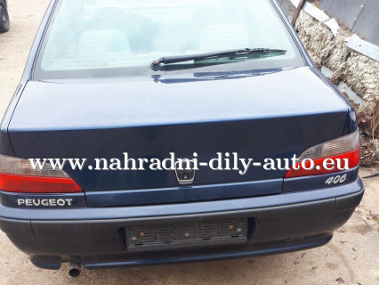 Peugeot 406 modrá na díly České Budějovice / nahradni-dily-auto.eu