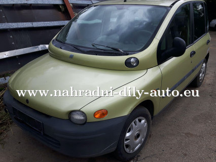 Fiat Multipla zelenožlutá na náhradní díly Brno / nahradni-dily-auto.eu