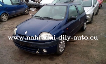 Renault Clio 1,2i modrá na náhradní díly ČB