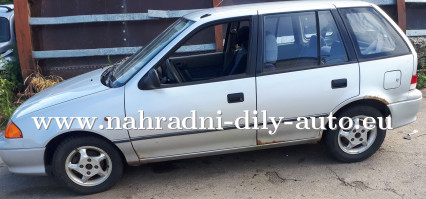 Subaru Justy šedá na náhradní díly Brno / nahradni-dily-auto.eu