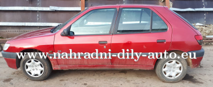 Peugeot 306 červená na náhradní díly Brno / nahradni-dily-auto.eu