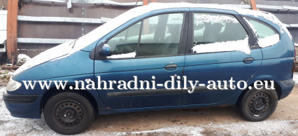 Renault Megane Scenic modrá na náhradní díly Brno / nahradni-dily-auto.eu