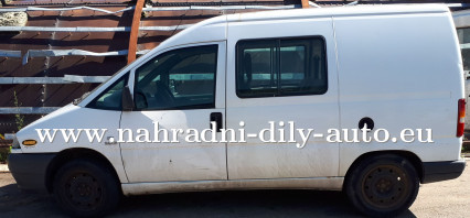 Fiat Scudo bílá na náhradní díly Brno / nahradni-dily-auto.eu