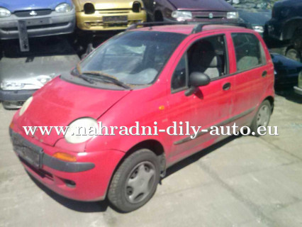 Daewoo Matiz na náhradní díly Písek / nahradni-dily-auto.eu