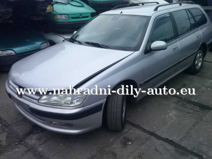 Peugeot 406 stříbrná na náhradní díly Písek