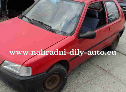 Peugeot 106 červená na náhradní díly Praha / nahradni-dily-auto.eu