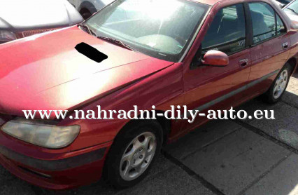 Peugeot 406 červená na náhradní díly Praha / nahradni-dily-auto.eu