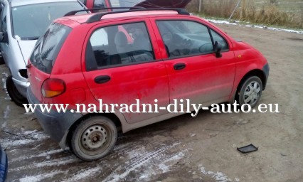 Daewoo Matiz 1,0i na díly České Budějovice / nahradni-dily-auto.eu