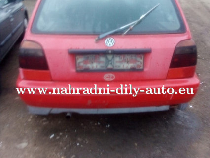 VW Golf červená na ND / nahradni-dily-auto.eu