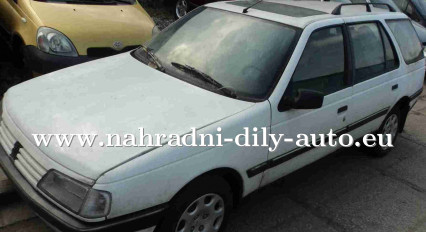 Náhradní díly z vozu Peugeot 405