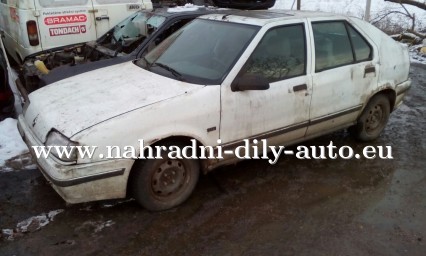 Renault 19 bílá na díly České Budějovice / nahradni-dily-auto.eu