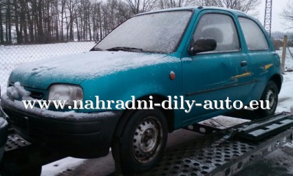 Nissan Micra 1,3i na díly České Budějovice