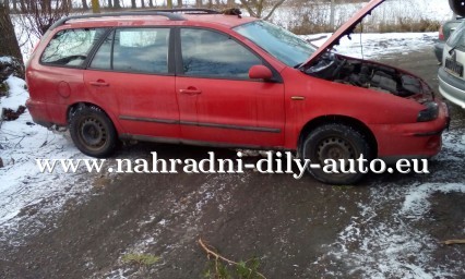 Fiat marea 1,6 16V červená na díly České Budějovice / nahradni-dily-auto.eu