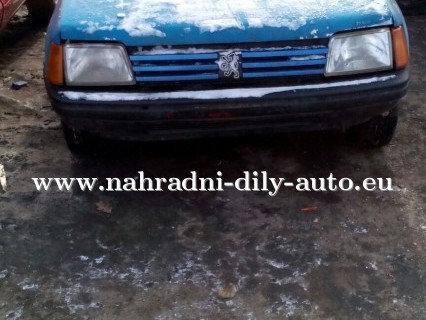 Peugeot 205 modrá na díly České Budějovice / nahradni-dily-auto.eu