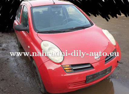 Nissan Micra na díly Prachatice / nahradni-dily-auto.eu