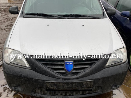 Dacia Logan stříbrná na náhradní díly Pardubice / nahradni-dily-auto.eu
