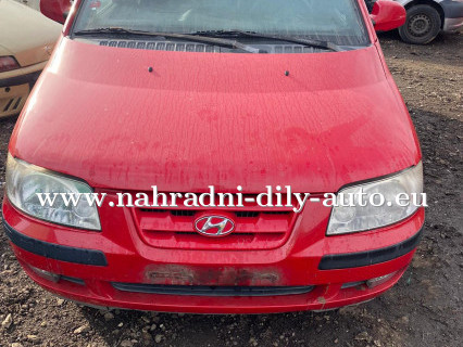 Hyundai Matrix červená na náhradní díly Pardubice / nahradni-dily-auto.eu
