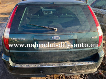 Ford Mondeo zelená na náhradní díly Pardubice / nahradni-dily-auto.eu